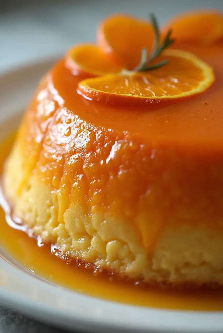 Orange Flan Recipe