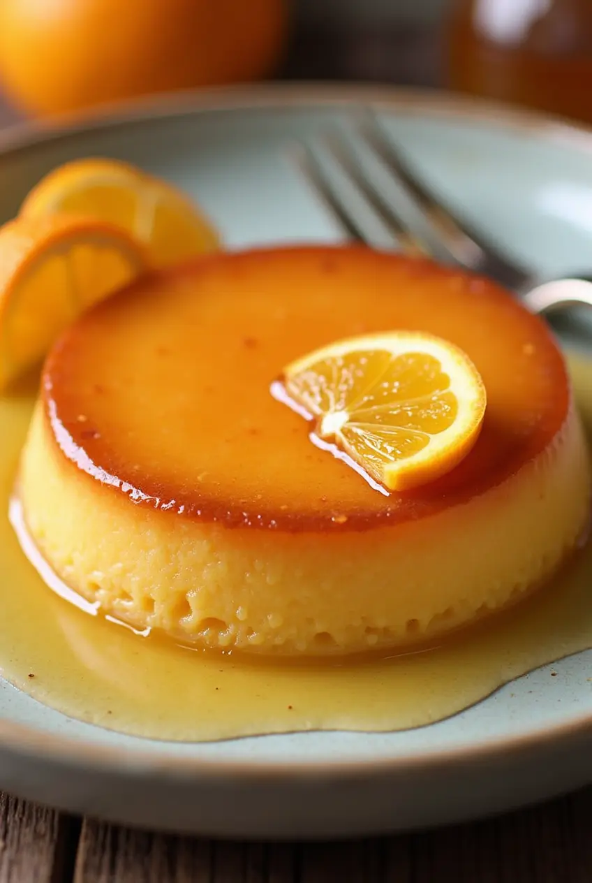 Orange Flan Recipe