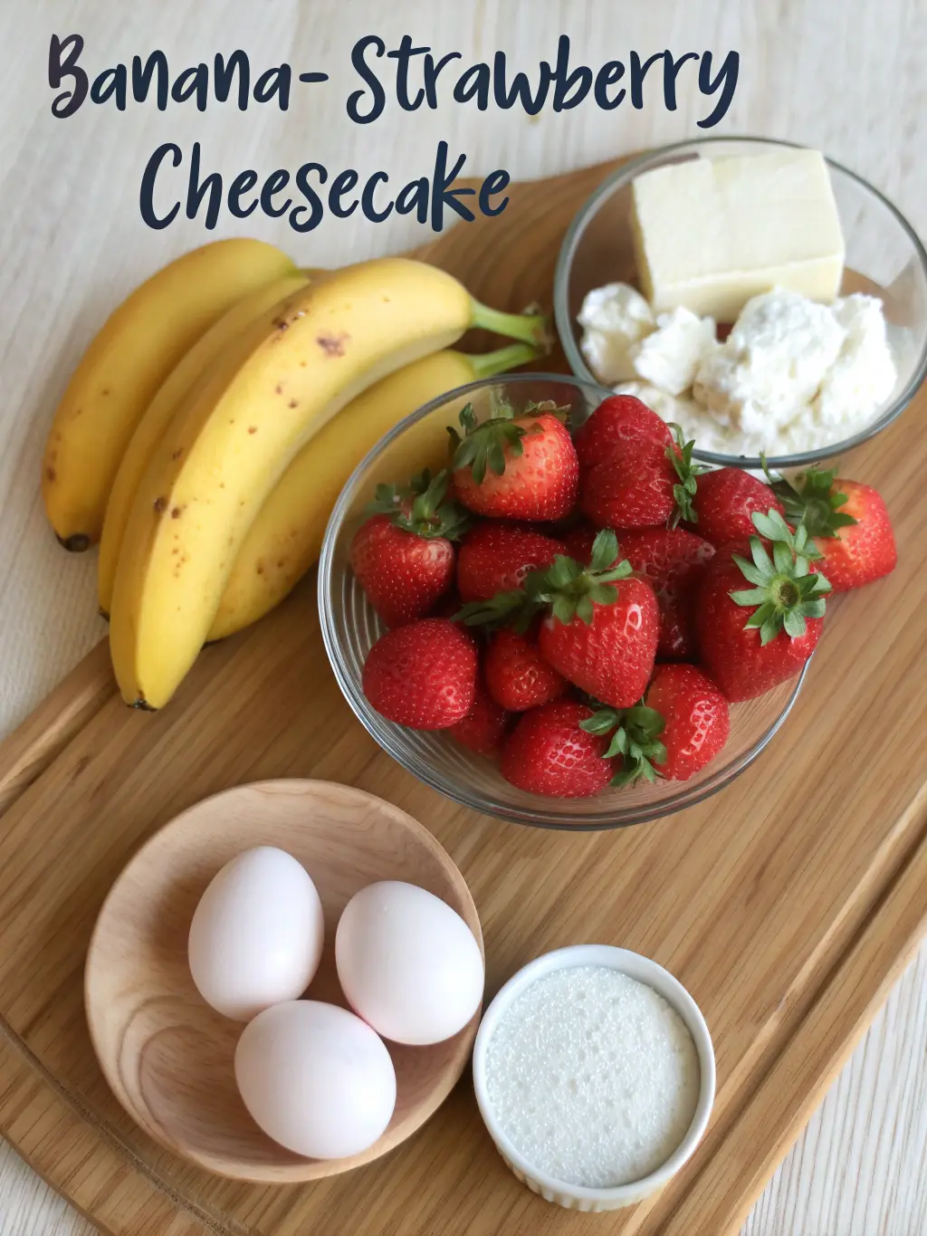 Banana-Strawberry Cheesecake How To Make In 5 Easy Steps