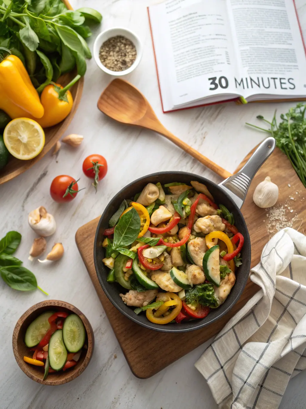 Quick family-friendly chicken stir-fry recipe