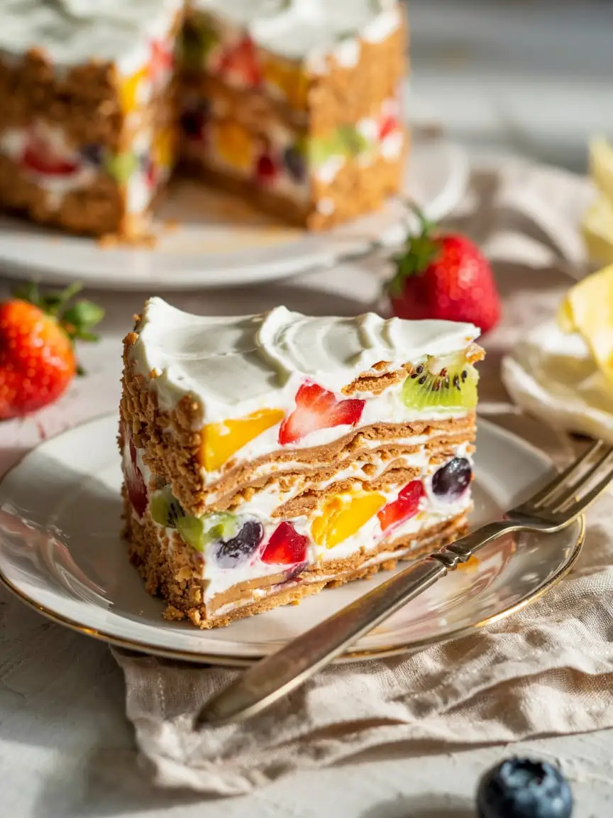 No-Bake Colorful Fruit Cake 10 Vibrant Ideas You’ll Love