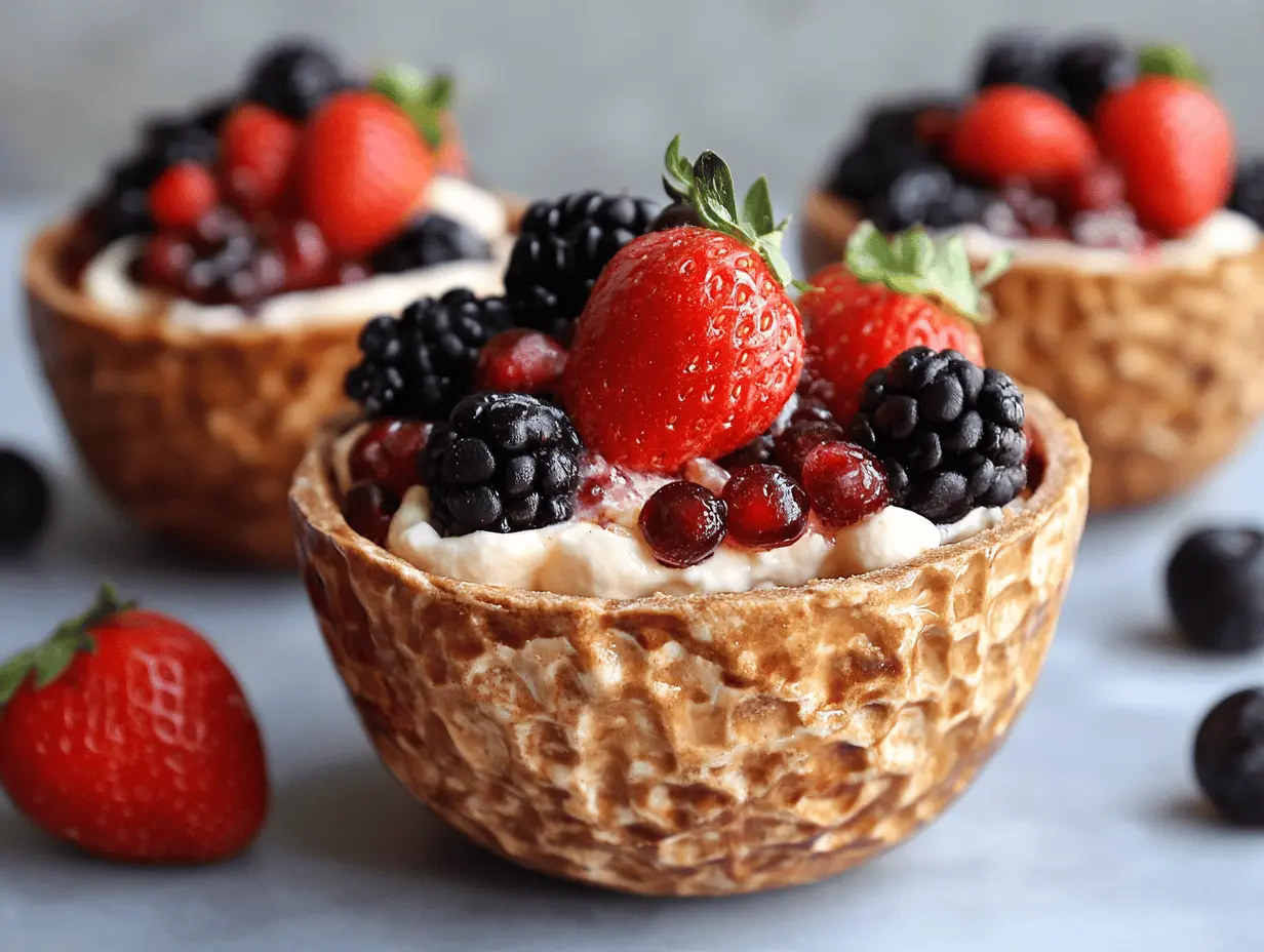 Cottage Cheese Dessert Bowls