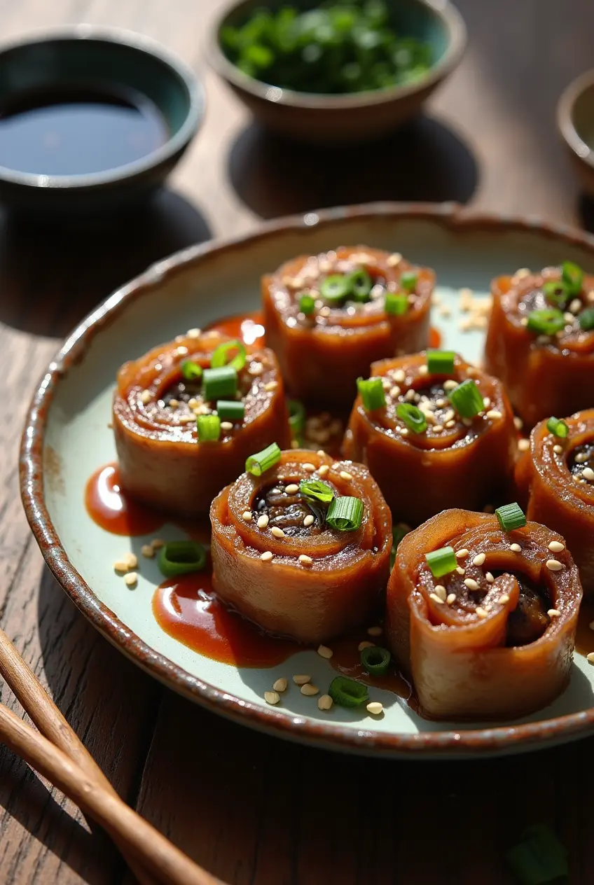 Enoki Beef Rolls Recipe How to Make the Best 10-Minute Appetizer