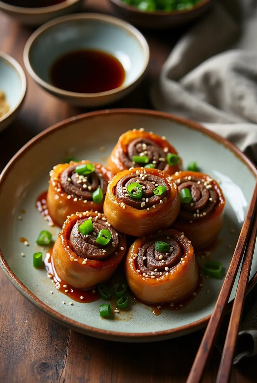 Enoki Beef Rolls Recipe How to Make the Best 10-Minute Appetizer