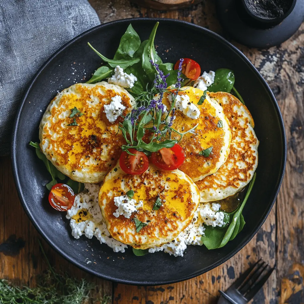Flourless Cottage Cheese Pancakes 100% Delicious & Healthy