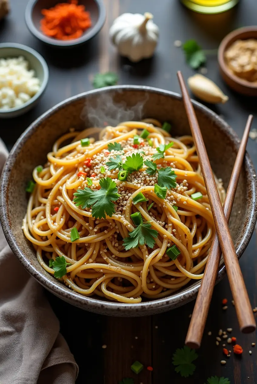How to Make Sesame Noodles in Under 20 Minutes