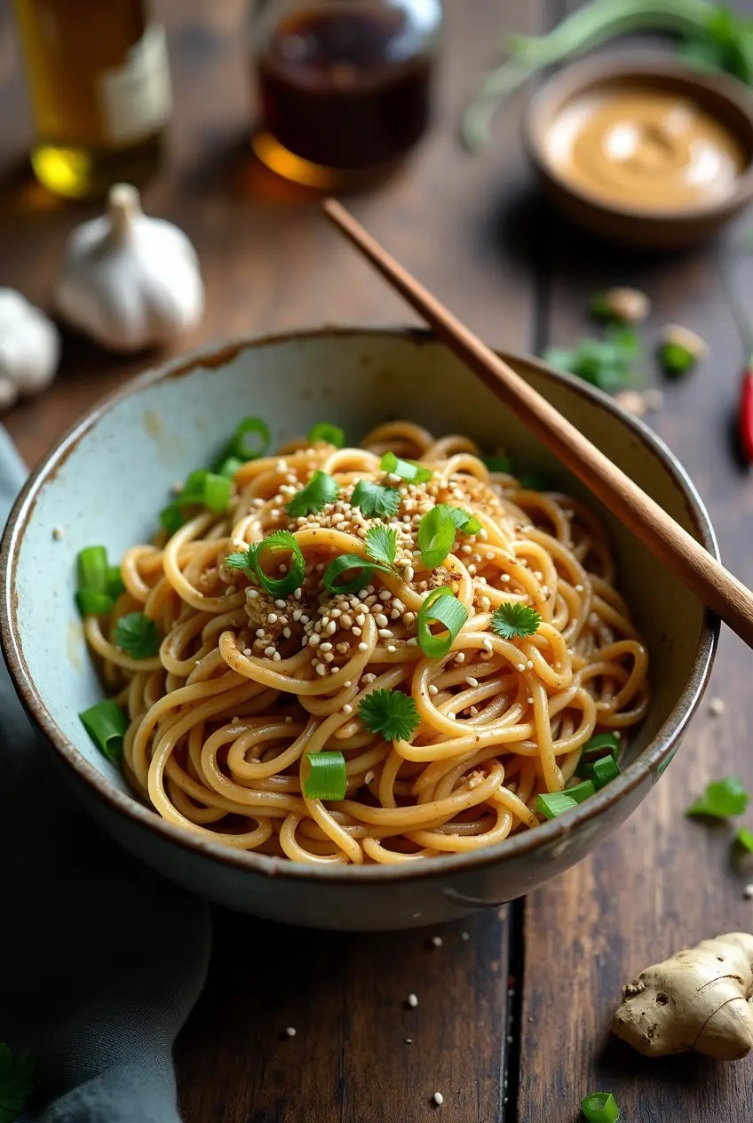 How to Make Sesame Noodles in Under 20 Minutes
