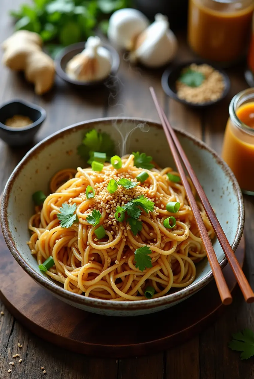 How to Make Sesame Noodles in Under 20 Minutes