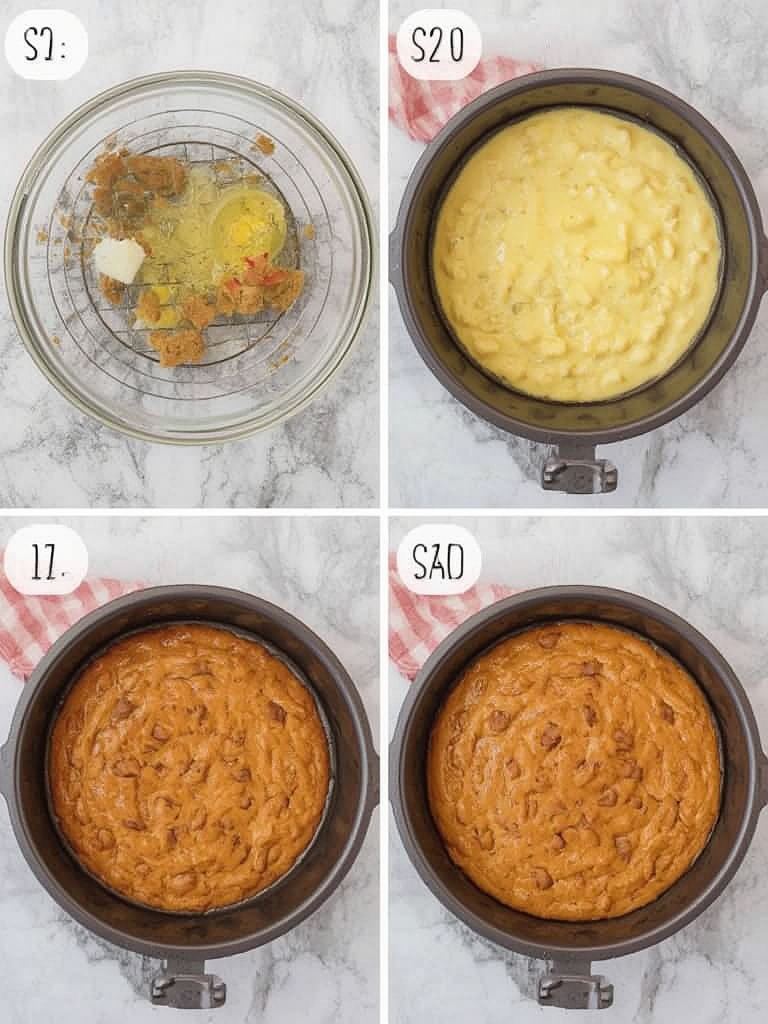 Pasos para hacer bizcocho en freidora de aire
