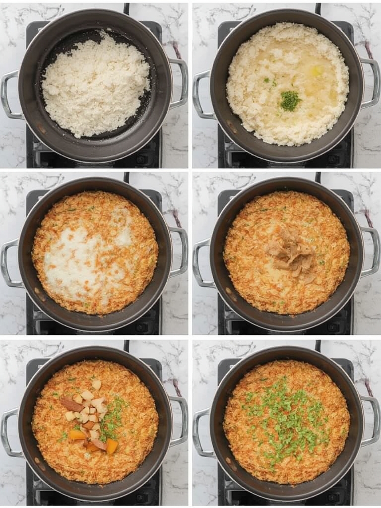 Proceso de elaboración del Pan nube keto sin harina