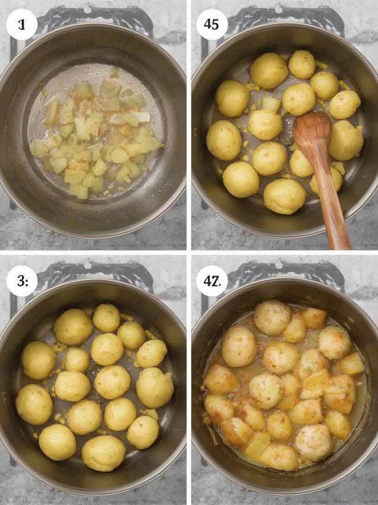 Preparación paso a paso de papas gajo al horno sin aceite