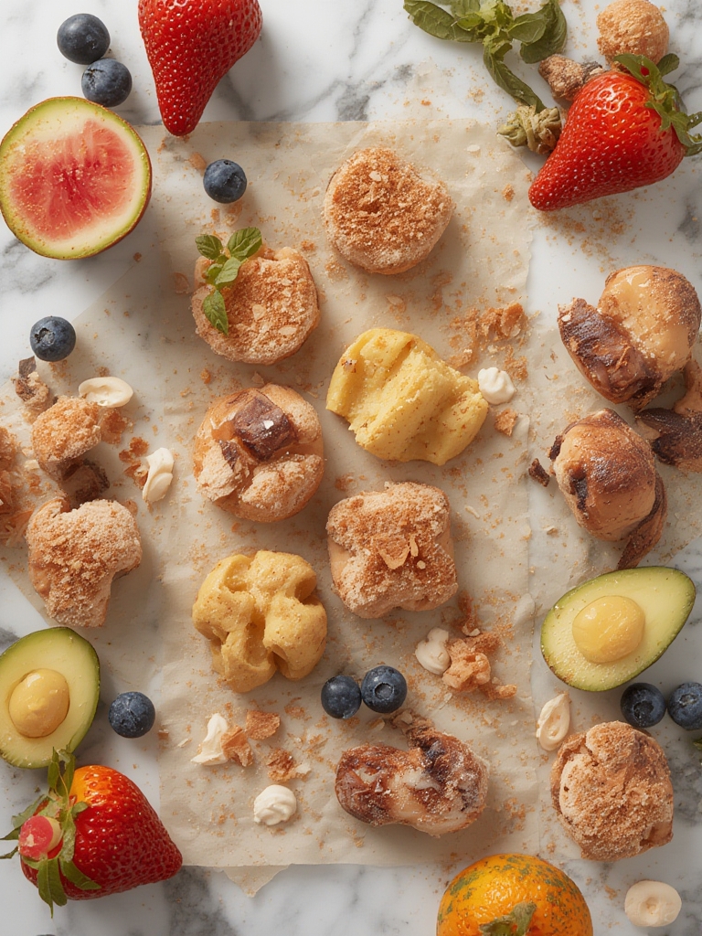 Ingredientes para postres fitness altos en proteína