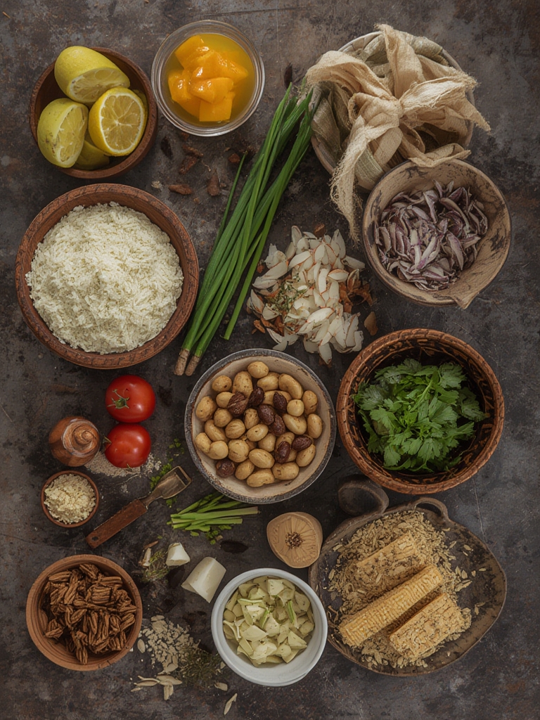 Ingredientes para recetas saludables y keto