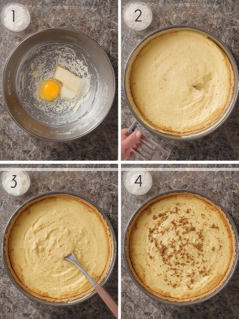 Preparación de la Tarta de queso La Viña original